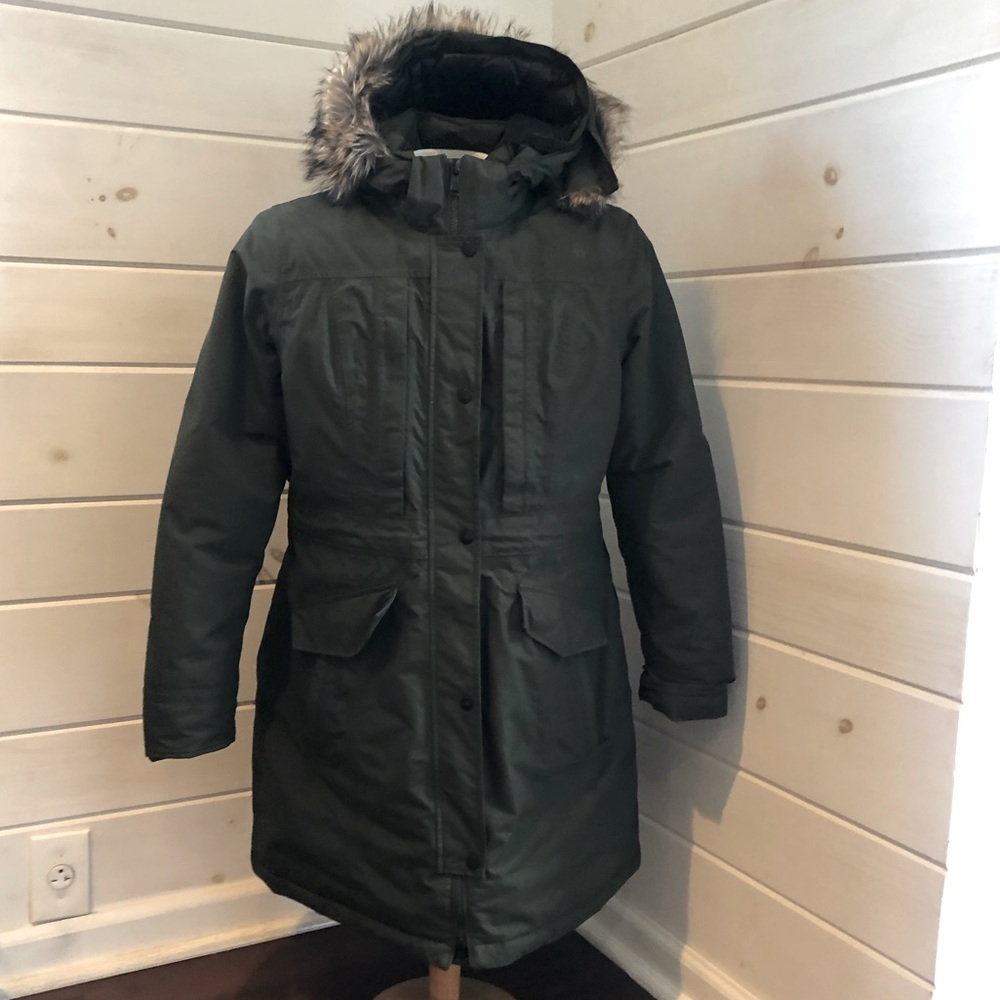 North Face Women’s goose down parka